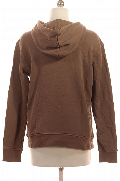 ADIDAS Dámská hnědá mikina s kapucí a klokaní kapsou adidas Velikost 34/36 | ADIDAS | obrázek 2