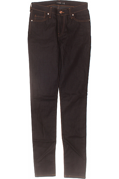 J.Lindeberg Dámské Tmavé úzké Strečové Džíny Klasické Kapsy Vel. 26/32