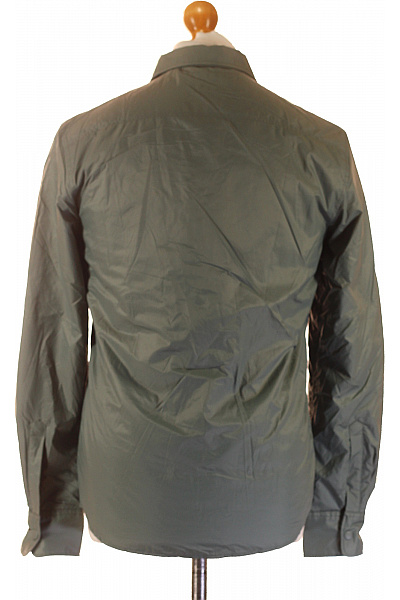 s.OLIVER Pánská Polyamidová Zelená Lehká Košilová Outdoorová Jarní Bunda Velikost S | s.OLIVER | obrázek 2