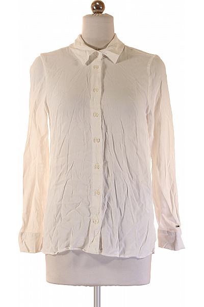 TOMMY HILFIGER dámská bílá košile s dlouhým rukávem elegantní business Vel. 34 | TOMMY HILFIGER | obrázek 2