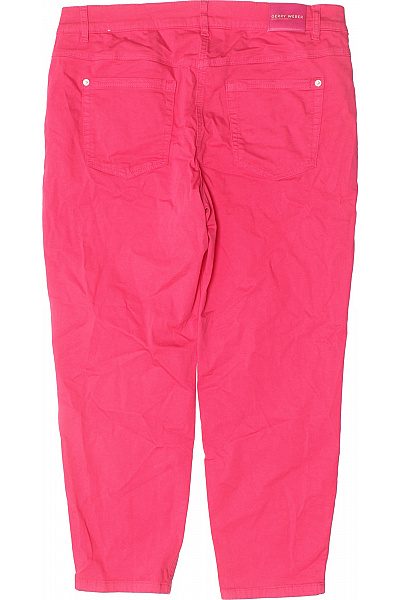 GERRY WEBER Dámské rovné kalhoty HIGH LIGHT pohodlné s kapsami růžové Vel. L | GERRY WEBER | obrázek 3