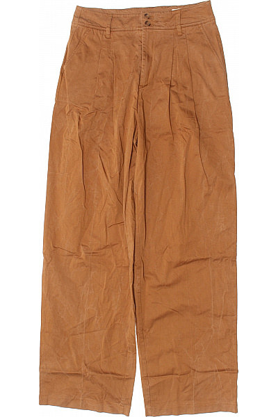s.OLIVER Dámské hnědé široké volné kalhoty s vysokým pasem Velikost 38 | s.OLIVER | obrázek 2