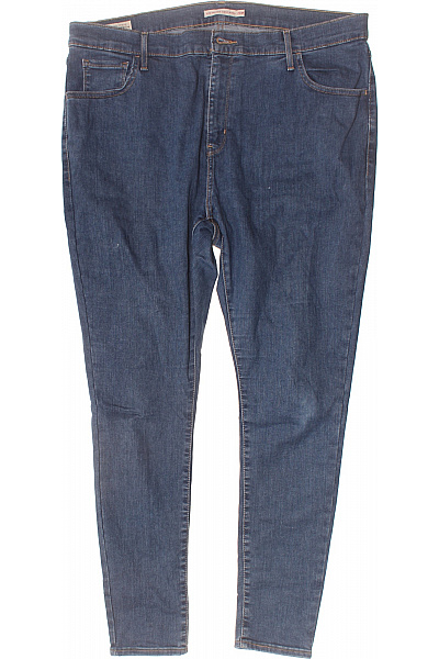 LEVIS Dámské Džíny 720 High Rise Super Skinny Modré Strečové S Kapsami Velikost XL