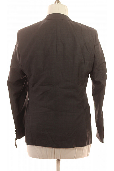 Digel Vlněné společenské sako tmavě šedé jednořadé elegantní business Velikost 50 | Digel | obrázek 2