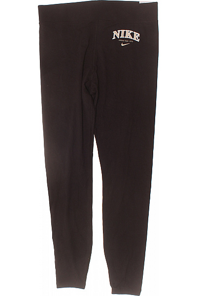 Nike Dámské černé Legíny Sportovní Volnočasové Dlouhé Strečové Pohodlné Velikost L