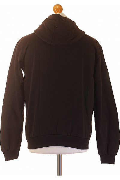 canadian-peak Pánská bavlněná černá mikina s kapucí a potiskem na zip Velikost m | canadian-peak | obrázek 2