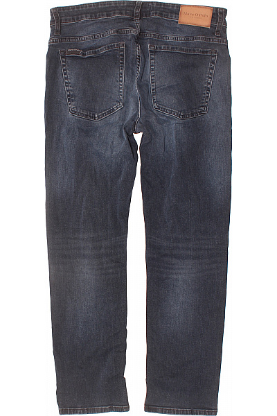 Marc O´Polo Pánské džíny tmavě modré rovné regular fit seprané klasické Velikost S | Marc O´Polo | obrázek 2
