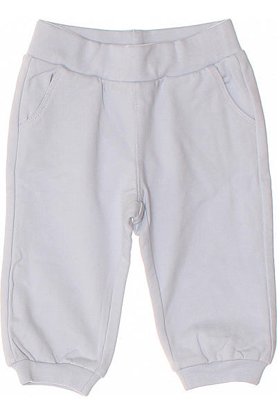 Kanz Dětské Bavlněné Tepláky Kojenecké Světlešedé Balonové Vel. 62 CM