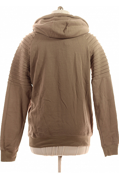 Eight2Nine Pánská Hnědá Mikina Streetwear Kapucí Klokaní Kapsou Žebrovaná Velikost l | Eight2Nine | obrázek 2