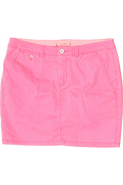 Esprit Růžová mini sukně s kapsami rovná letní krátká Velikost 36 | Esprit | obrázek 2