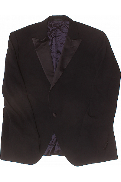 Pánské společenské obleky černé Velikost 58 | Unimoda | obrázek 3