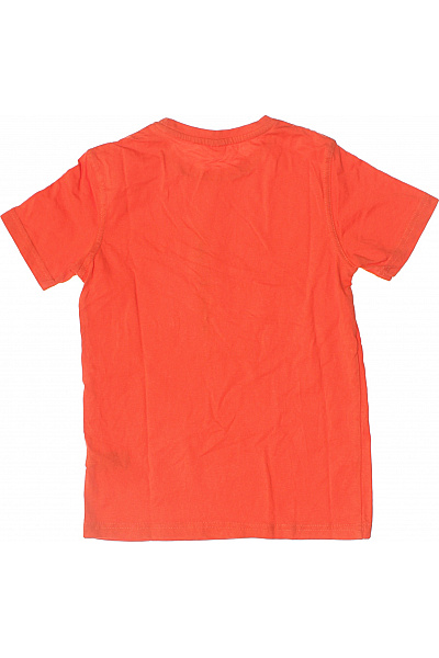 Dětské Chlapecké Tričko Oranžové Krátký Rukáv Potisk T-REX WORLD Letní | Unimoda | obrázek 3