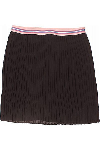 Marc O´Polo Černá plisovaná mini sukně s pruhovaným pružným pasem Velikost M | Marc O´Polo | obrázek 2