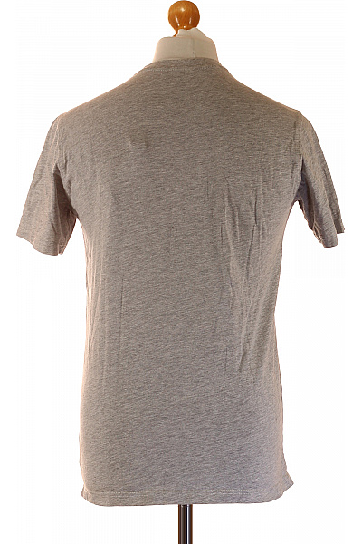 BALR. Pánské šedé tričko basic s krátkým rukávem a nápisem Velikost S | BALR. | obrázek 2