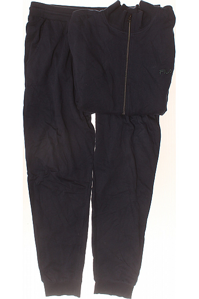 FILA Pánské Tepláková Souprava Bavlněné černé Velikost XL