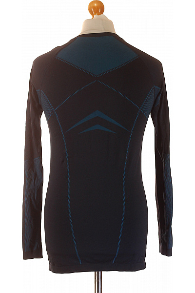 ODLO Pánské funkční termo tričko dlouhý rukáv tmavě modré s potiskem Velikost m | ODLO | obrázek 2