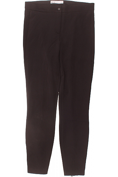 BRAX Dámské Tmavé Elegantní Cigaretové Kalhoty Rovné Nad Kotníky Velikost 36