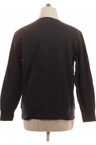 GANT Pánská tmavě modrá jednobarevná mikina crewneck s dlouhým rukávem Vel. l | GANT | obrázek 2