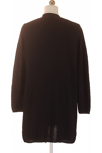 LAWRENCE GREY Dámský kašmírový kardigan dlouhý černý elegantní bez zapínání Vel. 36 | LAWRENCE GREY | obrázek 2