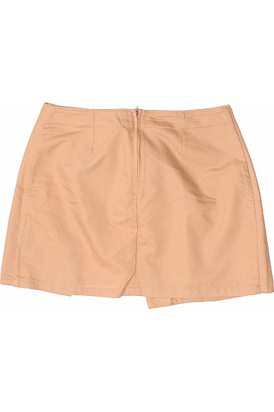 nu in Krátká áčková sukně béžová zavazování mašle překládaná letní Vel. 42 | nu in | obrázek 3