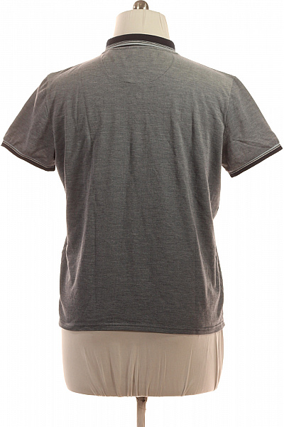 KENSINGTON Polo tričko šedé s límečkem a krátkým rukávem s výšivkou Vel. l | KENSINGTON | obrázek 3