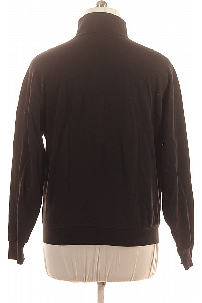 Hugo Boss Pánská bavlněná černá mikina streetwear se stojáčkem a výšivkou Velikost l | Hugo Boss | obrázek 2