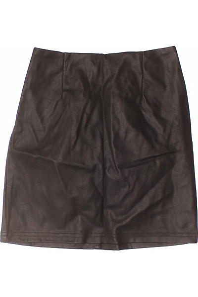 asos Dámská polyesterová pouzdrová koženková mini sukně hnědá sexy rovná Vel. 32 | asos | obrázek 2