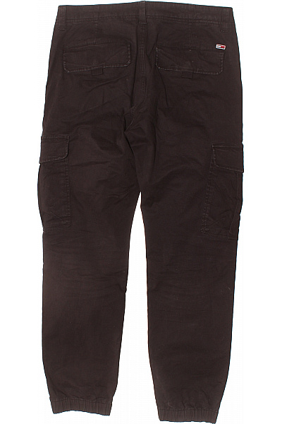 TOMMY HILFIGER Pánské Cargo Kalhoty Hnědé Volnočasové Ležérní Jogger S Kapsami Na Stehnech Vel. 32/32 | TOMMY HILFIGER | obrázek 2