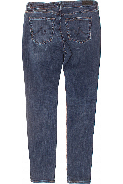 ADRIANO GOLDSCHMIED Dámské tmavě modré strečové skinny džíny legínové seprané Vel. 29 | ADRIANO GOLDSCHMIED | obrázek 2