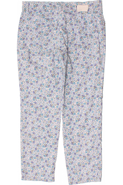 BRAX Dámské kalhoty květované volnočasové jarní bavlněné Vel. 38 | BRAX | obrázek 3