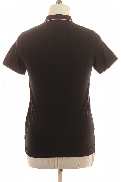 U.S.POLO ASSN. Černé polo tričko s krátkým rukávem a výšivkou Velikost l | U.S.POLO ASSN. | obrázek 3