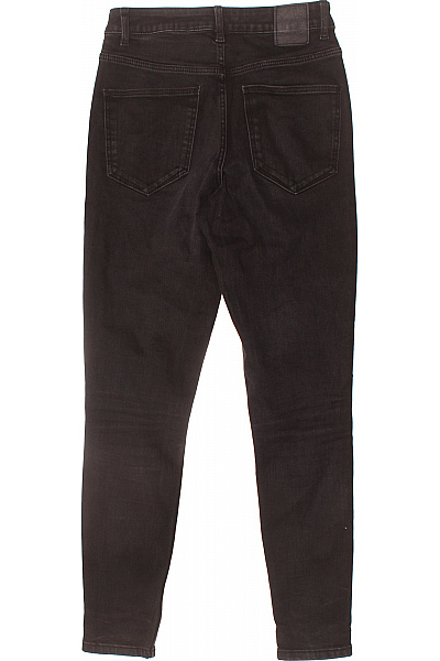 VILA Dámské černé skinny džíny strečové s vysokým pasem Vel. s | VILA | obrázek 2