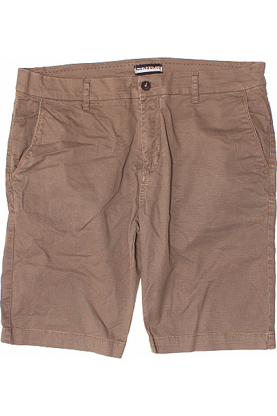 CENSURED Hnědé volnočasové kraťasy s kapsami ležérní krátké Velikost 36 | CENSURED | obrázek 2