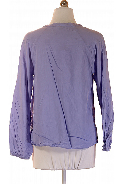 COMMA Fialová halenka s dlouhým rukávem a výstřihem do V Vel. 34 | COMMA | obrázek 3