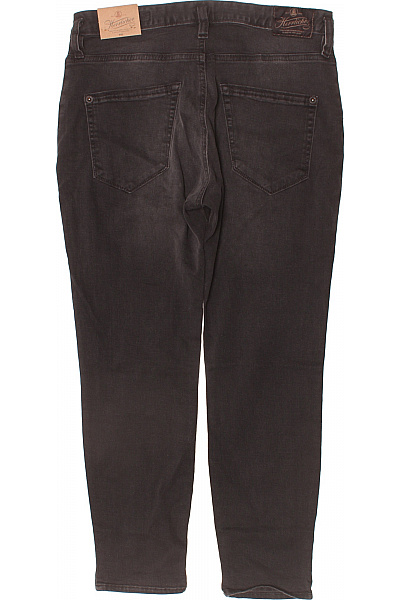 Herrlicher Dámské černé seprané džíny volné s kapsami na knoflíky Velikost 30 | Herrlicher | obrázek 2