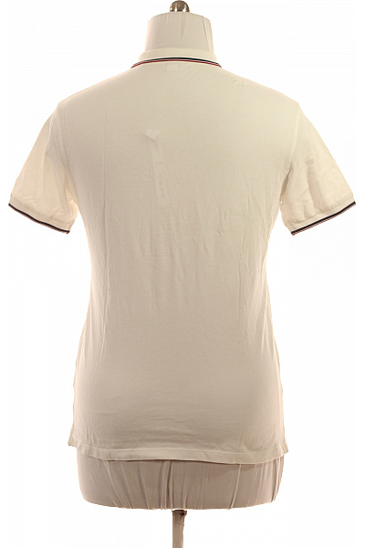 U.S.POLO ASSN. Bílé dámské polo tričko s krátkým rukávem a logem Vel. l | U.S.POLO ASSN. | obrázek 2