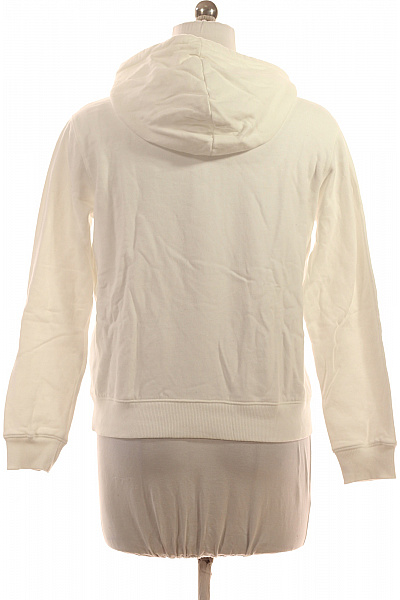 Calvin Klein Dámská bílá mikina s kapucí a klokaní kapsou streetwear Vel. M | Calvin Klein | obrázek 2