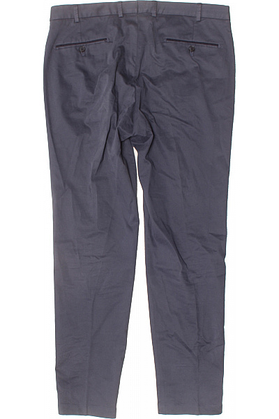 Hiltl Pánské Chino kalhoty tmavě modré rovné volnočasové ležérní s kapsami Vel. XL | Hiltl | obrázek 2