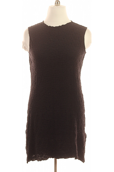 TOM TAILOR Dámské černé letní tunikové šaty úpletové texturované Vel. L | TOM TAILOR | obrázek 2