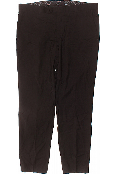 JOOP! Pánské černé Společenské Kalhoty Elegantní Rovné Dlouhé Do Kanceláře Velikost 54