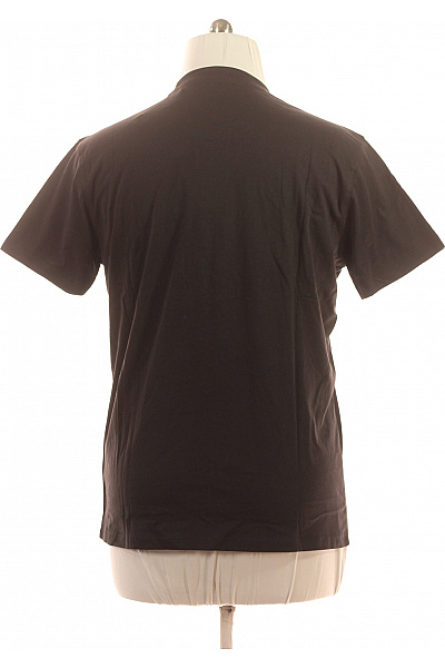 U.S.POLO ASSN. Pánské bavlněné tričko černé s krátkým rukávem basic s výšivkou Velikost XL | U.S.POLO ASSN. | obrázek 3