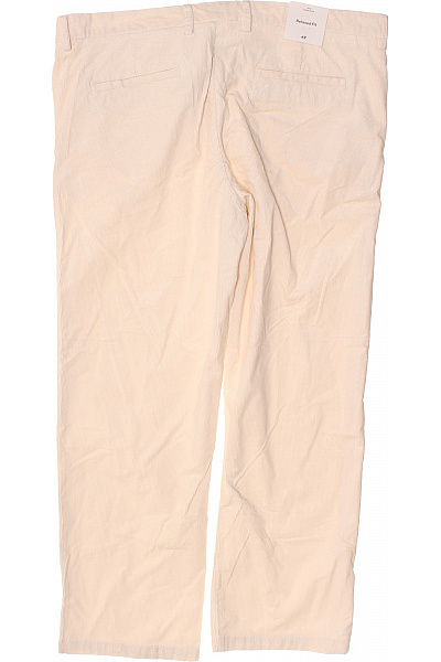 HM  Béžové bavlněné volnočasové kalhoty rovné Velikost 42 | HM  | obrázek 3