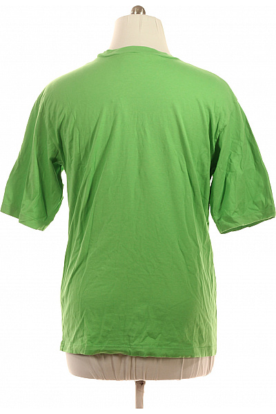 Dsquared2 Bavlněné zelené tričko s krátkým rukávem a růžovým nápisem basic Velikost L | Dsquared2 | obrázek 3