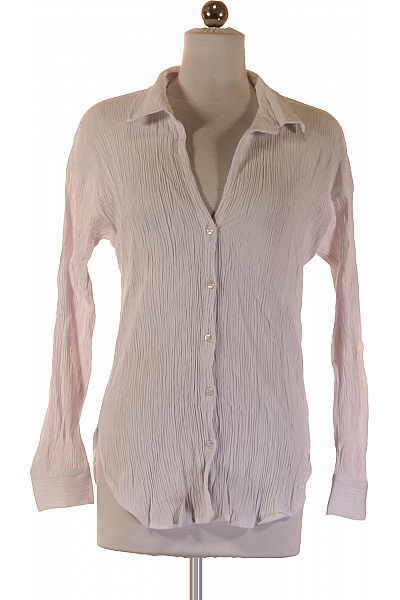 COMMA Dámská košile s dlouhým rukávem růžová vzorovaná ležérní Vel. 36 | COMMA | obrázek 2