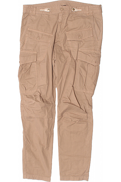 DIESEL Pánské béžové cargo volnočasové kalhoty s kapsami rovné Velikost 36 | DIESEL | obrázek 2