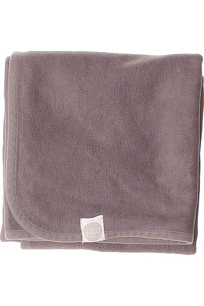 Deka Fleecová šedá Hladká Měkká Obdélníková