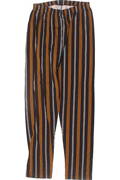 mey Dámské Hnědočerné Pruhované Pyžamo Elastické Volné Vel. 52 | mey | obrázek 2