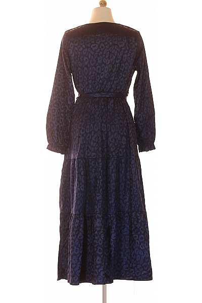 TANTRA Dámské šaty s dlouhým rukávem zvířecí vzor modré Vel. xl | TANTRA | obrázek 2