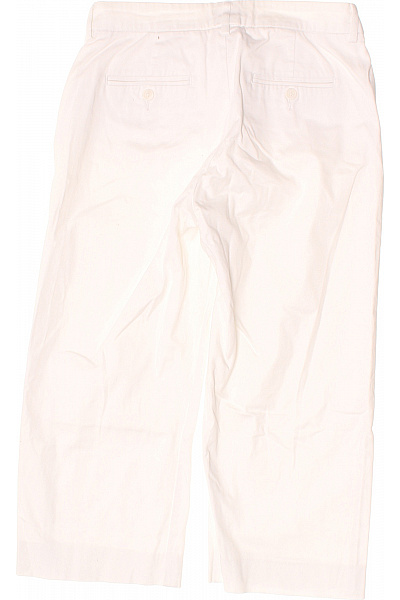 Lee  Bílé bavlněné volnočasové kalhoty pod kolena Velikost m | Lee  | obrázek 2