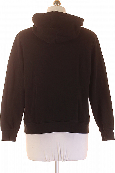 TOMMY HILFIGER Dámská černá bavlněná mikina s kapucí a klokaní kapsou Velikost m | TOMMY HILFIGER | obrázek 2